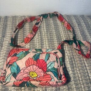 Vera Bradley Floral Quilted Crossbody Bag